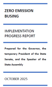 2025 Zero Emission Busing – Implementation Progress Report